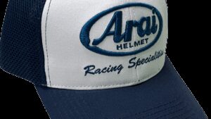 ARAI HELMETS Arai Mesh Hat - White/Navy - One Size