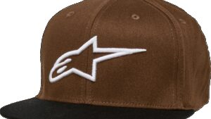 ALPINESTARS Ageless Flat Bill Hat - Brown/Black - Large/XL
