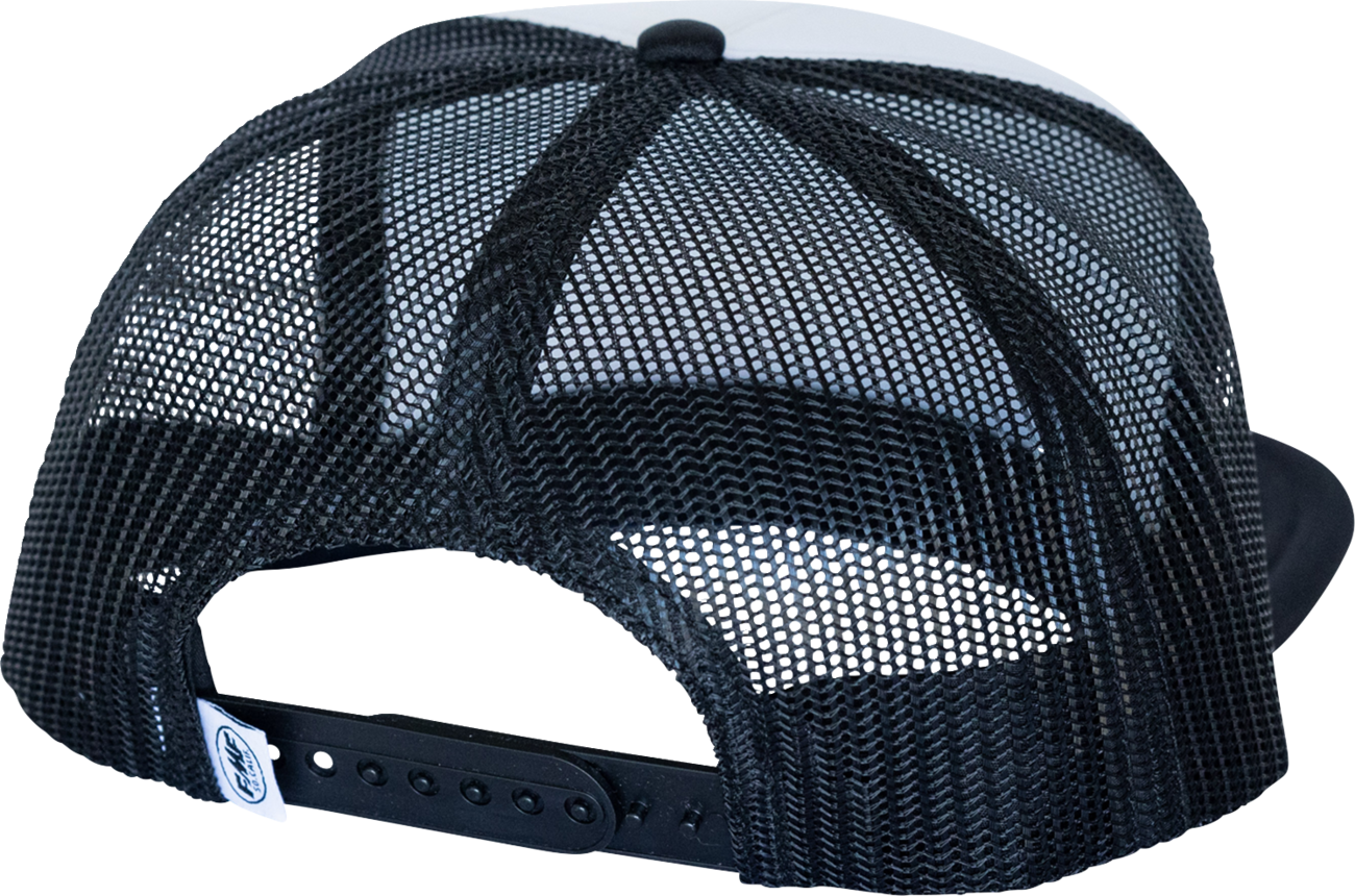 FMF HAT FATTY TRUCKER WHITE - Image 2