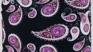 ZAN HEADGEAR Motley Tube® Fleece Lined - Purple Paisley