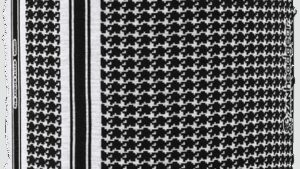 ZAN HEADGEAR Motley Tube® Fleece Lined - Houndstooth - Black and White