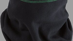 ARCTIVA Fleece Neck Warmer - Black/Green