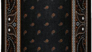 ZAN HEADGEAR Motley Tube® SportFlex® - Classic Bandana - Black/Orange