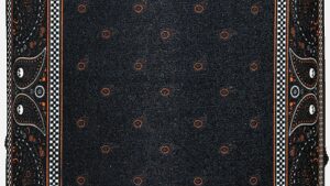 ZAN HEADGEAR Motley Tube® - Classic Bandana - Orange/Black