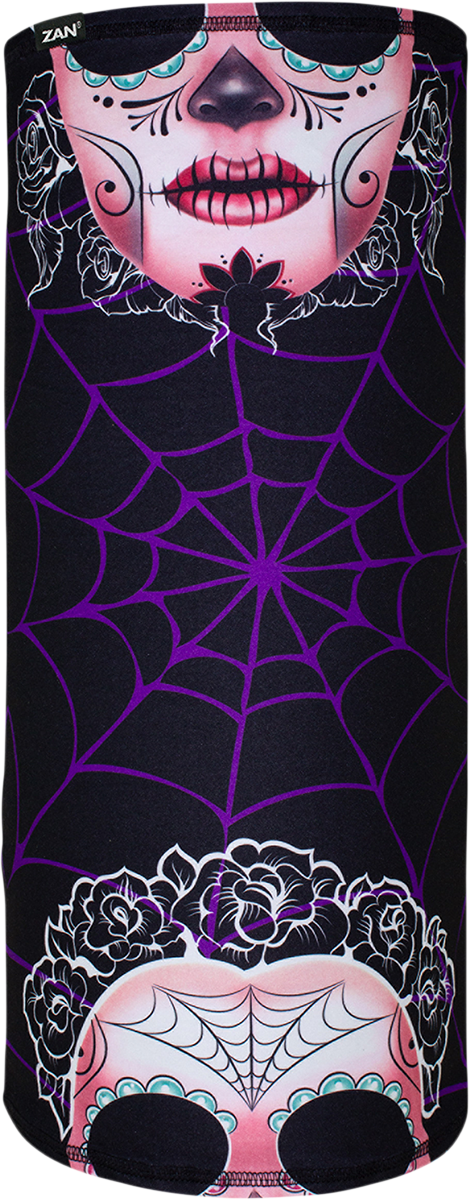 ZAN HEADGEAR Motley Tube® Sportflex® Neck Tube - Sugar Skull