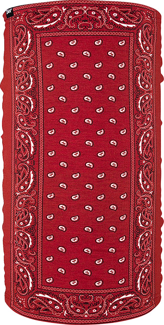 ZAN HEADGEAR Motley Tube® Fleece Lined Tube - Red Paisley