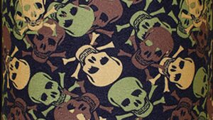 ZAN HEADGEAR Motley Tube® Sportflex® Neck Tube - All Over Skull Camo