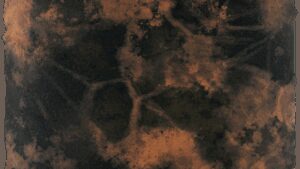 ZAN HEADGEAR Motley Tube® Fleece Lined Greg Lutzka Tube - Tie Dye - Black/Brown