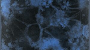 ZAN HEADGEAR Motley Tube® Fleece Lined Greg Lutzka Tube - Tie Dye - Black and Blue