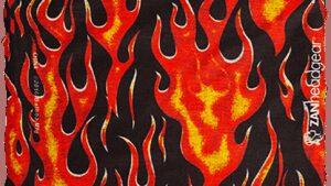 ZAN HEADGEAR Motley Tube® Fleece Lined - Classic Flames