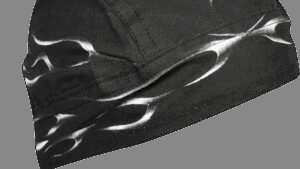 ZAN HEADGEAR Flydanna® Head Wrap - Black Tank Flame