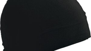ZAN HEADGEAR Nylon Dome Skull Cap Helmet Liner - Black