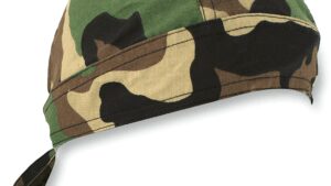 ZAN HEADGEAR Flydanna® Head Wrap - Woodland Camo