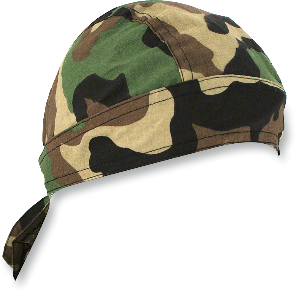 ZAN HEADGEAR Flydanna® Head Wrap - Woodland Camo