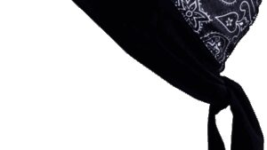 SCHAMPA & DIRT SKINS Z-Wrap - Black/White Paisley