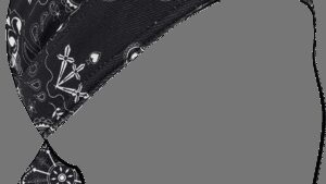 ZAN HEADGEAR Flydanna® Micro-Mesh Polyester Headwrap - Black Paisley