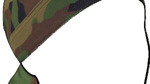 ZAN HEADGEAR Flydanna® Micro-Mesh Polyester Headwrap - Woodland Camo