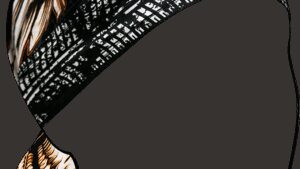 ZAN HEADGEAR Flydanna® Head Wrap - Flaming Skull