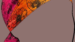 ZAN HEADGEAR Flydanna® Head Wrap - Sunset Poppies