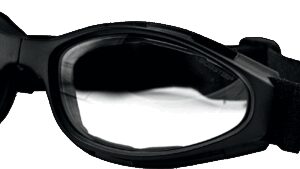 BOBSTER Crossfire Goggle - Matte Black - Clear Lens