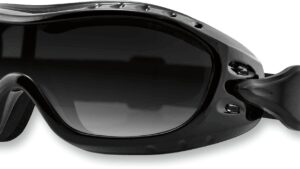 BOBSTER Night Hawk Goggle - Gloss Black - Smoke Lens
