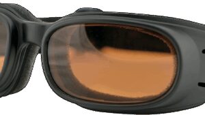 BOBSTER Piston Goggle - Matte Black - Amber Lens