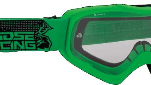 MOOSE OFFROAD Qualifier Goggle - Agroid - Green - Clear Lens