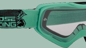MOOSE OFFROAD Qualifier Goggle - Agroid - Mint - Clear Lens