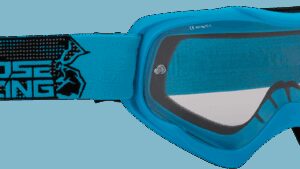 MOOSE OFFROAD Qualifier Goggle - Agroid - Blue - Clear Lens