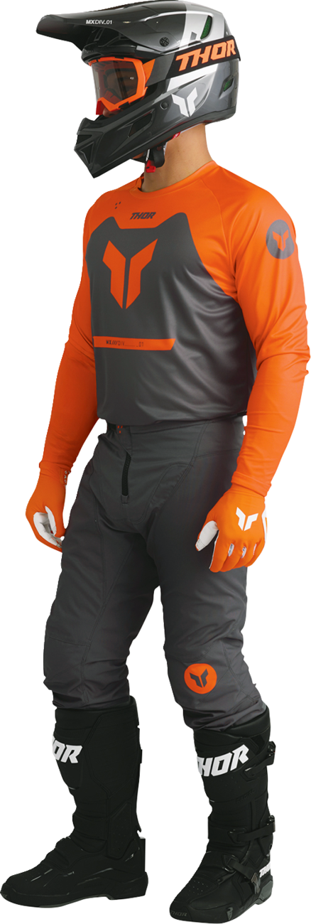 THOR GOGGLE REGIMENT FLO OR/BK - Image 2