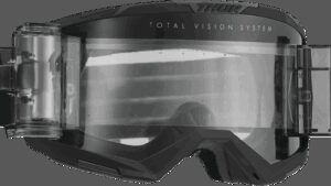 THOR Regiment Storm Goggle - Roll-Off - Black - Clear Lens