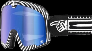 100% Barstow Goggle - Death Spray - Blue Mirror Lens