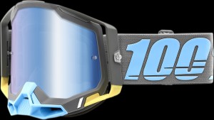 100% Racecraft 2 Goggle - Trinidad - Blue Mirror Lens