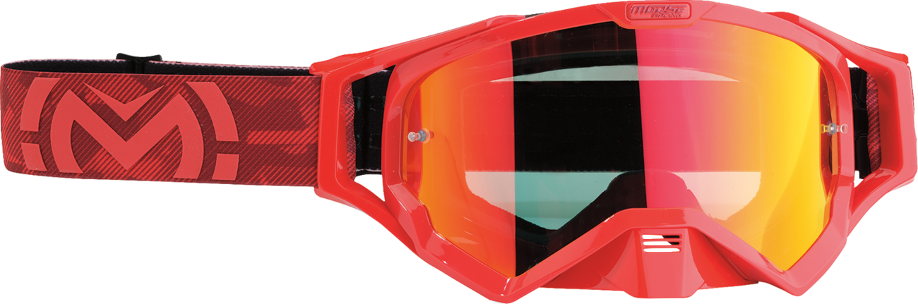 MOOSE OFFROAD GOGGLE XCR RED MIRROR