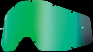 100% Accuri/Strata Junior Lens - Green Smoke Mirror