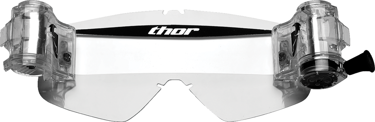 BILTWELL Overland 2.0 Goggle - Racer - Red/White/Blue - Blue Lens - Image 2