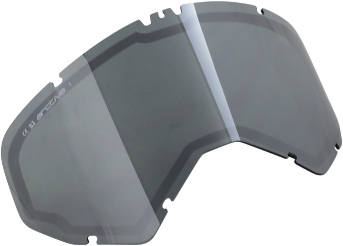 THOR Combat Goggle - Racer - Blue/White - Clear Lens - Image 2