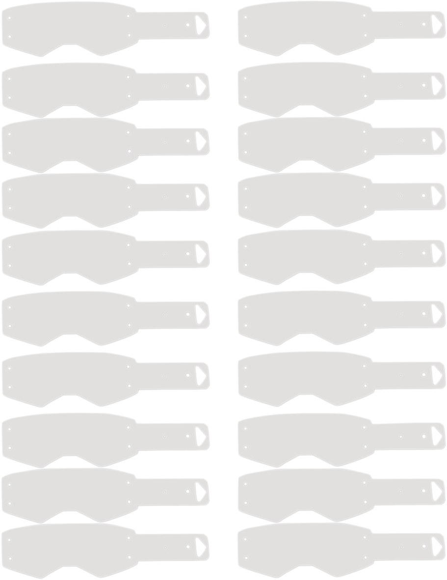 MOOSE OFFROAD Tear-Offs - Scott - Prospect - 20 Pack