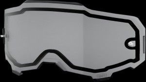 100% Armega Dual Lens - Dual Pane - Smoke