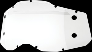 100% Accuri 2/Racecraft 2/Strata 2 Forecast Lens - Clear