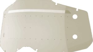 100% Accuri 2/Racecraft 2/Strata 2 Forecast Lens - With Bumps - Smoke