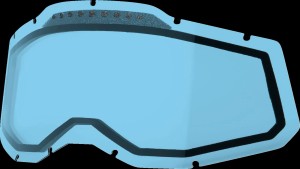 100% Accuri 2/Racecraft 2/Strata 2 Lens - Dual Pane - Vented - Persimmon