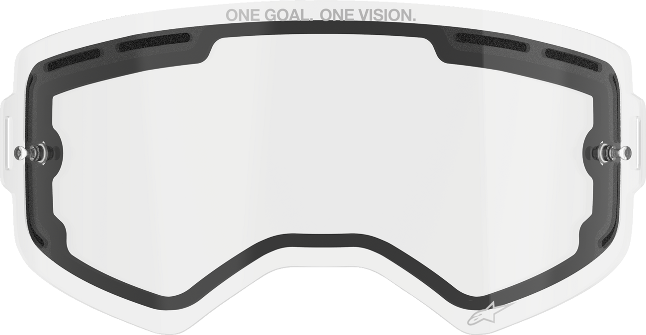 ALPINESTARS GOGGLES LENS GOGGLE DOUBLE PANE SUPERTECH CLEAR