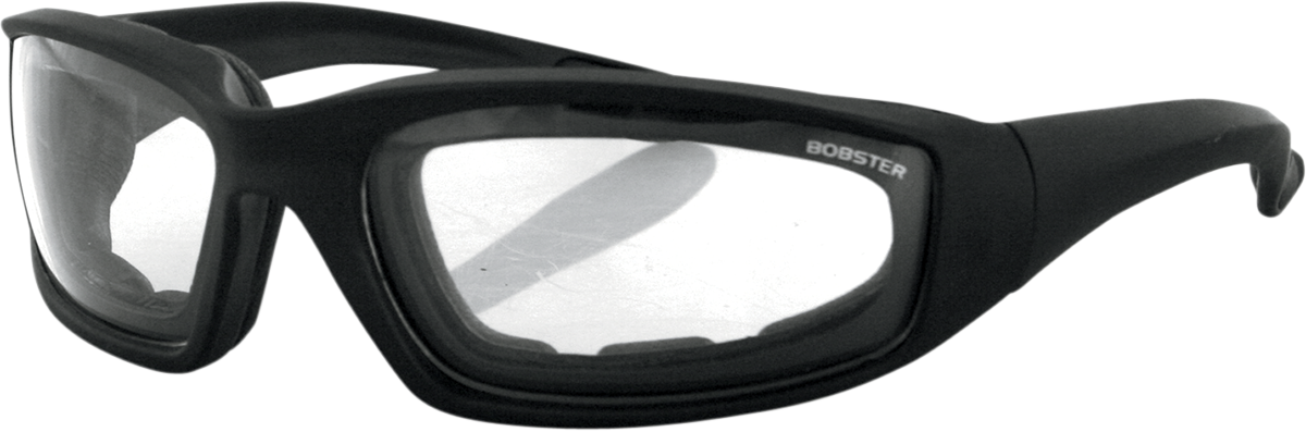 BOBSTER Foamerz 2 Sunglasses - Matte Black - Clear Lens