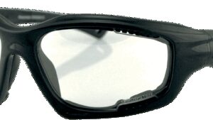 BOBSTER Desperado Sunglasses - Gloss Black - Clear Lens