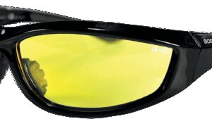 BOBSTER Charger Sunglasses - Gloss Black - Yellow Lens