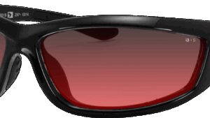 BOBSTER Charger Sunglasses - Gloss Black - Rose Lens