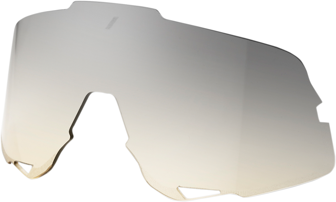 100% Glendale Lens - Low-Light Yellow Silver Mirror