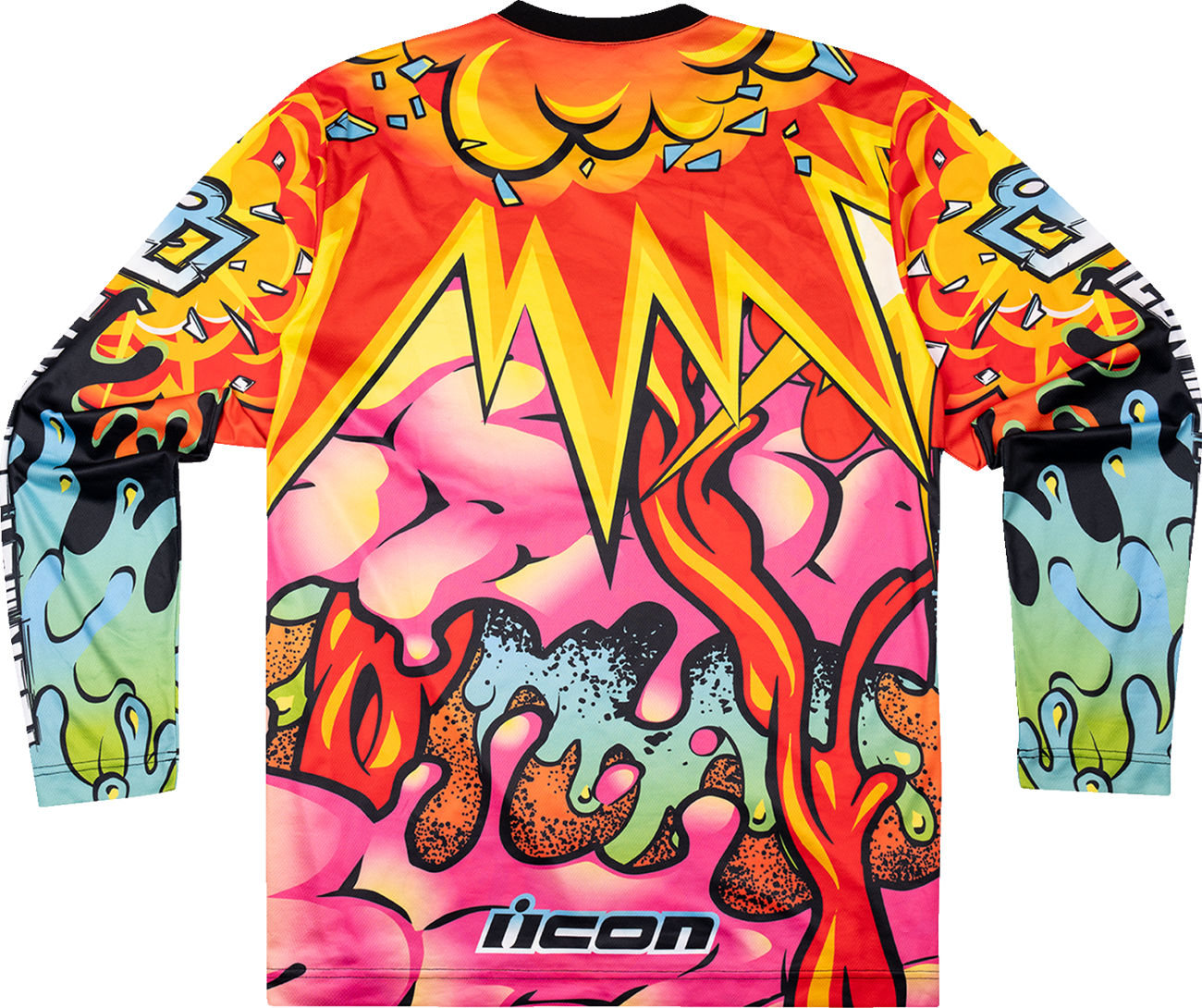ICON JERSEY SCATTERBRAIN BK 3X - Image 2