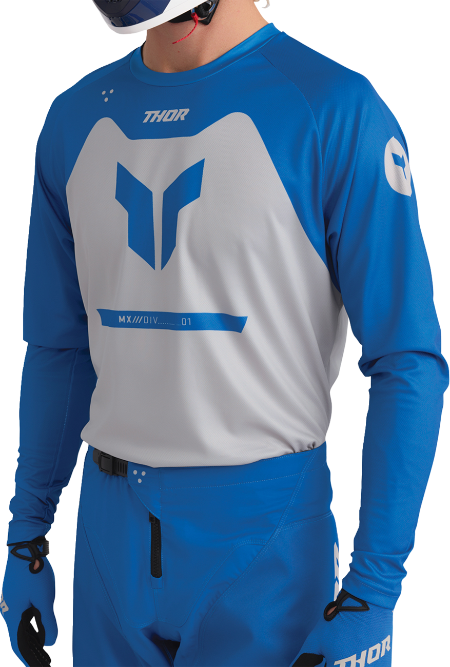 THOR JERSEY RIDEMODE MENACE BLUE MD - Image 2